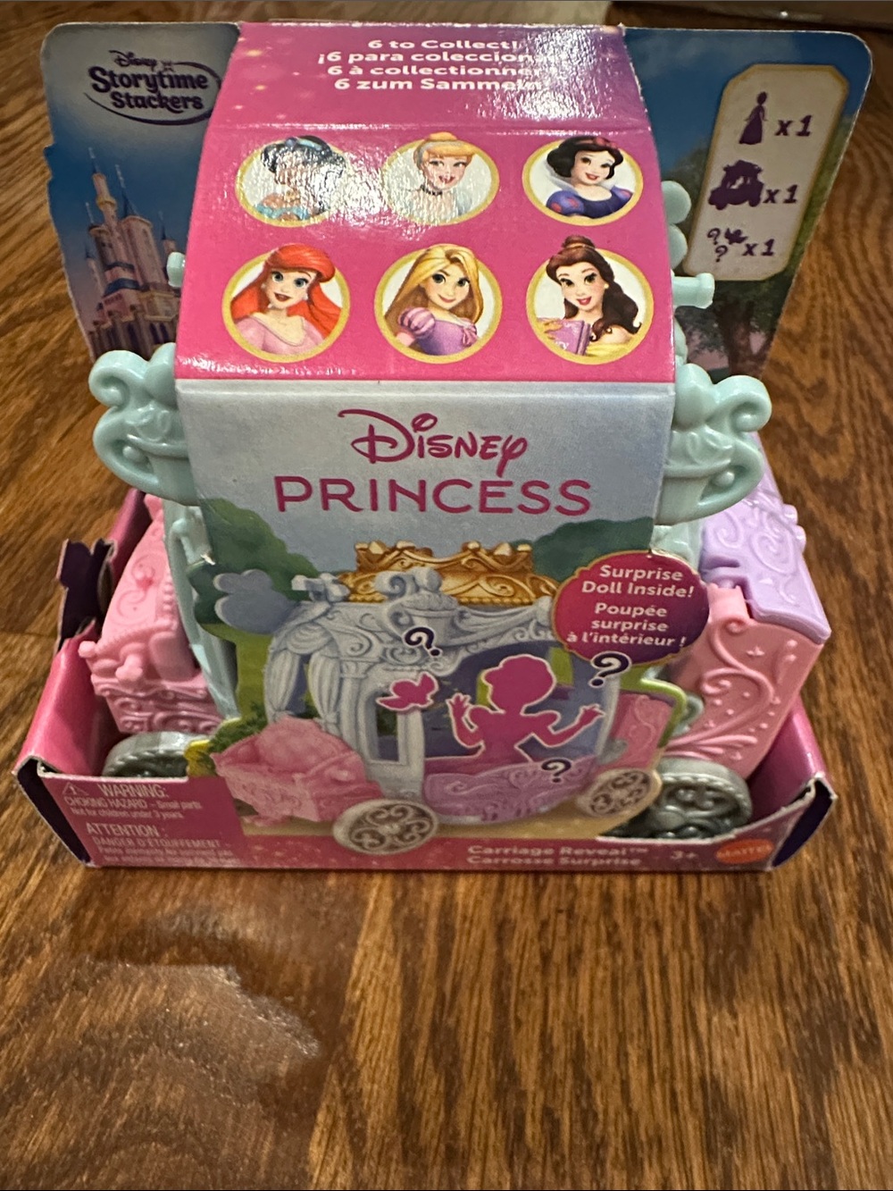 NWT Disney Princess Carriage Reveal Mattel Surprise Toy Princess Cinderella
